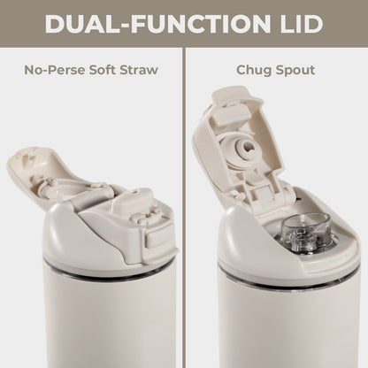 HYDROJUG Classic / HydroJug Ease2o 32oz - Compact Water Bottle with Straw & Chug Spout – Linen