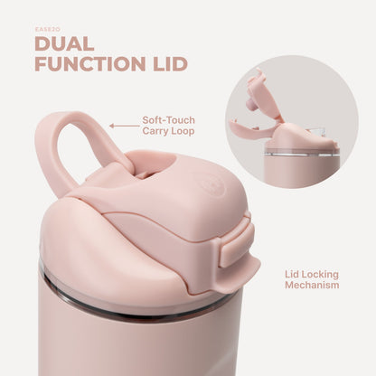 HYDROJUG Discount / HydroJug Ease2o 32oz - Compact Water Bottle with Straw & Chug Spout – Dusty Rose