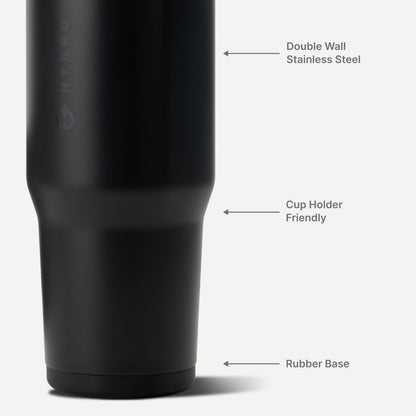 HYDROJUG Special Offer / HydroJug Ease2o 32oz - Compact Water Bottle with Straw & Chug Spout – Black