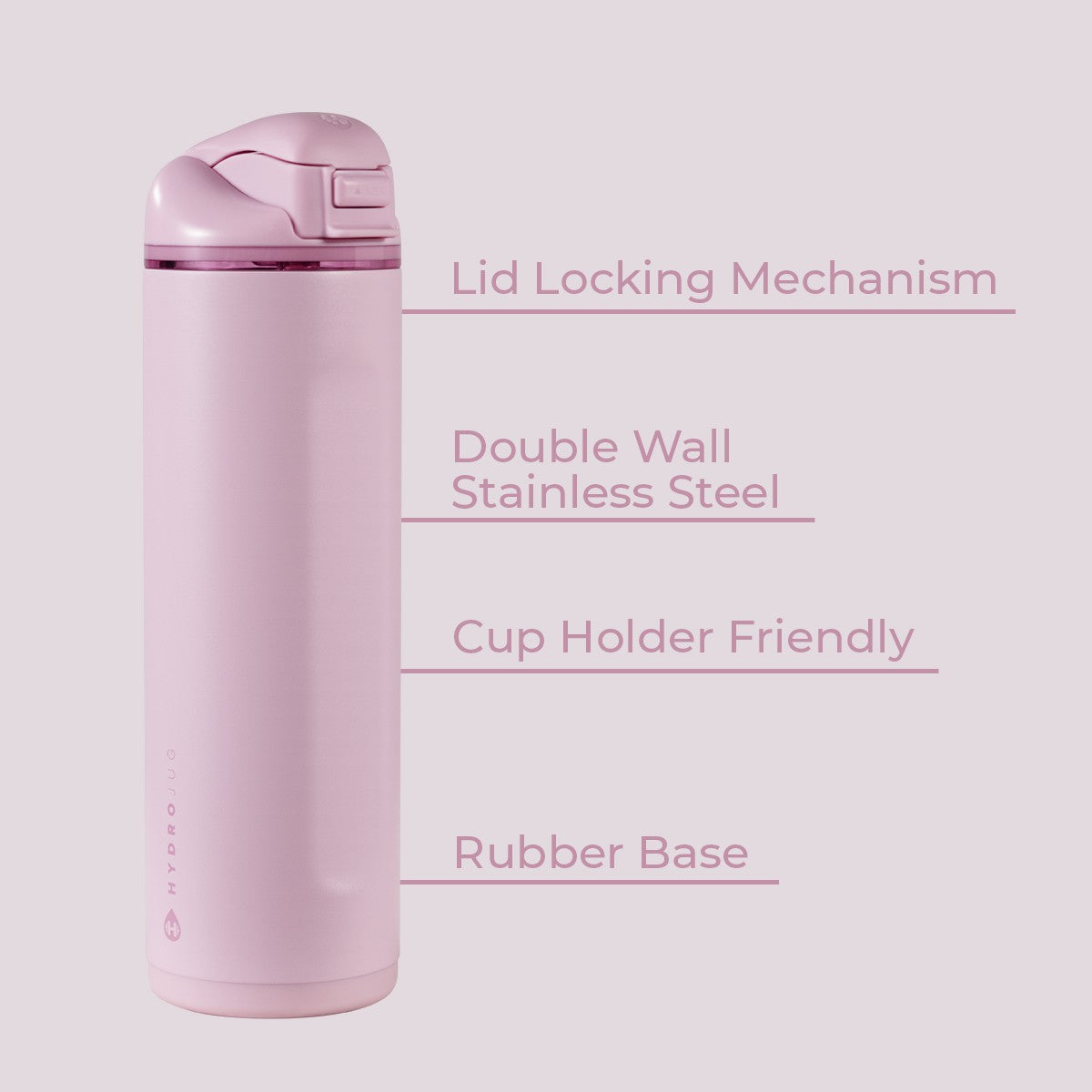 HYDROJUG Trusted / HydroJug Ease2o 24oz - 2-in-1 Water Bottle with Soft Straw & Chug Spout – Sweet Pea