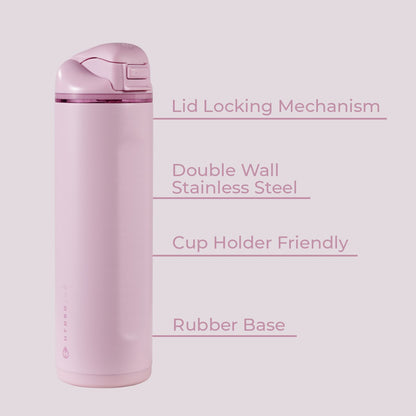 HYDROJUG Trusted / HydroJug Ease2o 24oz - 2-in-1 Water Bottle with Soft Straw & Chug Spout – Sweet Pea