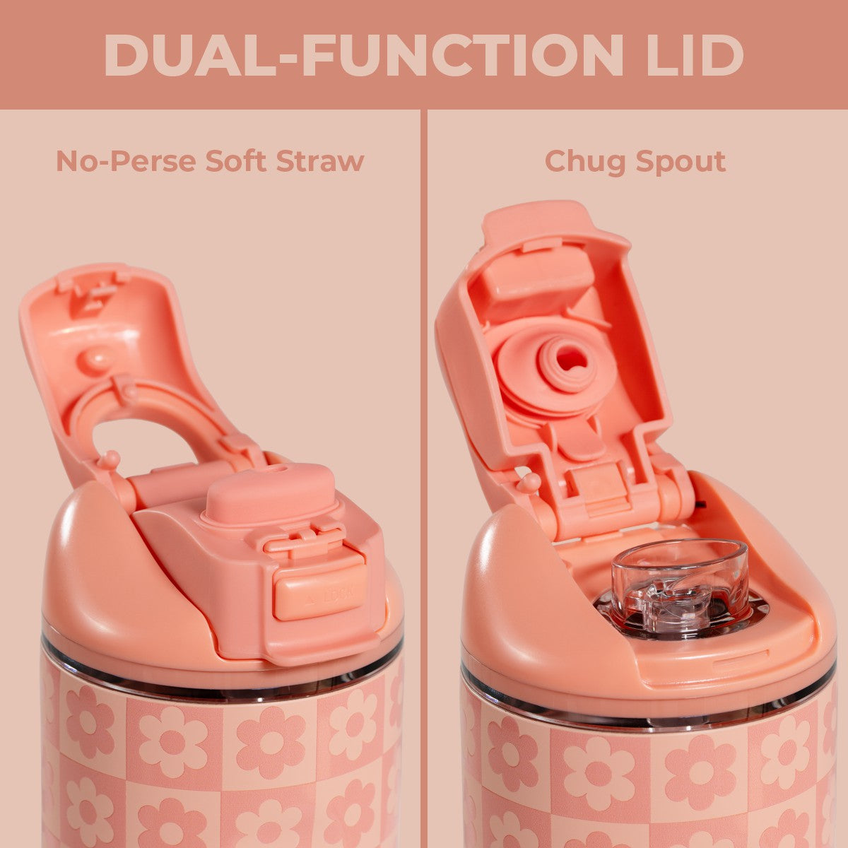 HYDROJUG Popular / HydroJug Ease2o 14oz - Leakproof 2-in-1 Kids Water Bottle, Straw & Chug Spout – Daisy Checkers