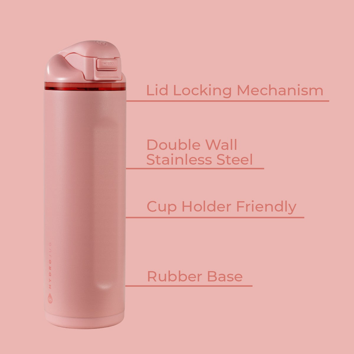 HYDROJUG Quality / HydroJug Ease2o 24oz - 2-in-1 Water Bottle with Soft Straw & Chug Spout – Tulip
