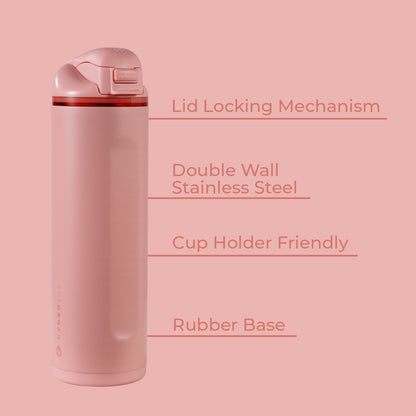 HYDROJUG Quality / HydroJug Ease2o 24oz - 2-in-1 Water Bottle with Soft Straw & Chug Spout – Tulip