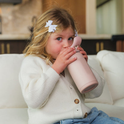 HYDROJUG Special Offer / HydroJug Ease2o 14oz - Leakproof 2-in-1 Kids Water Bottle with Straw & Chug Spout – Dusty Rose