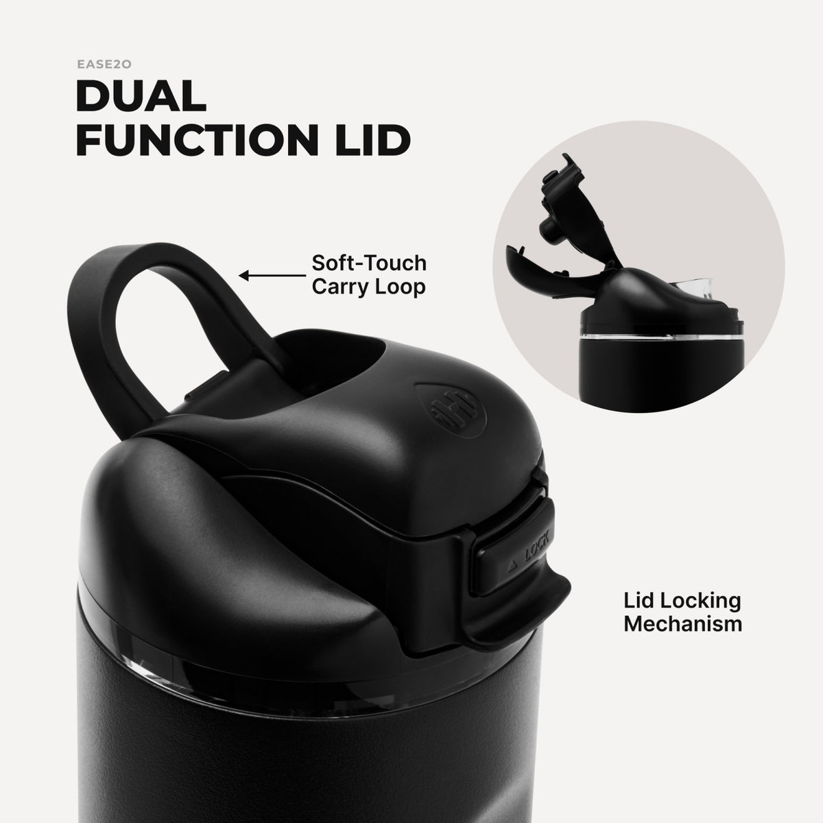HYDROJUG Value / HydroJug Ease2o 14oz - Black