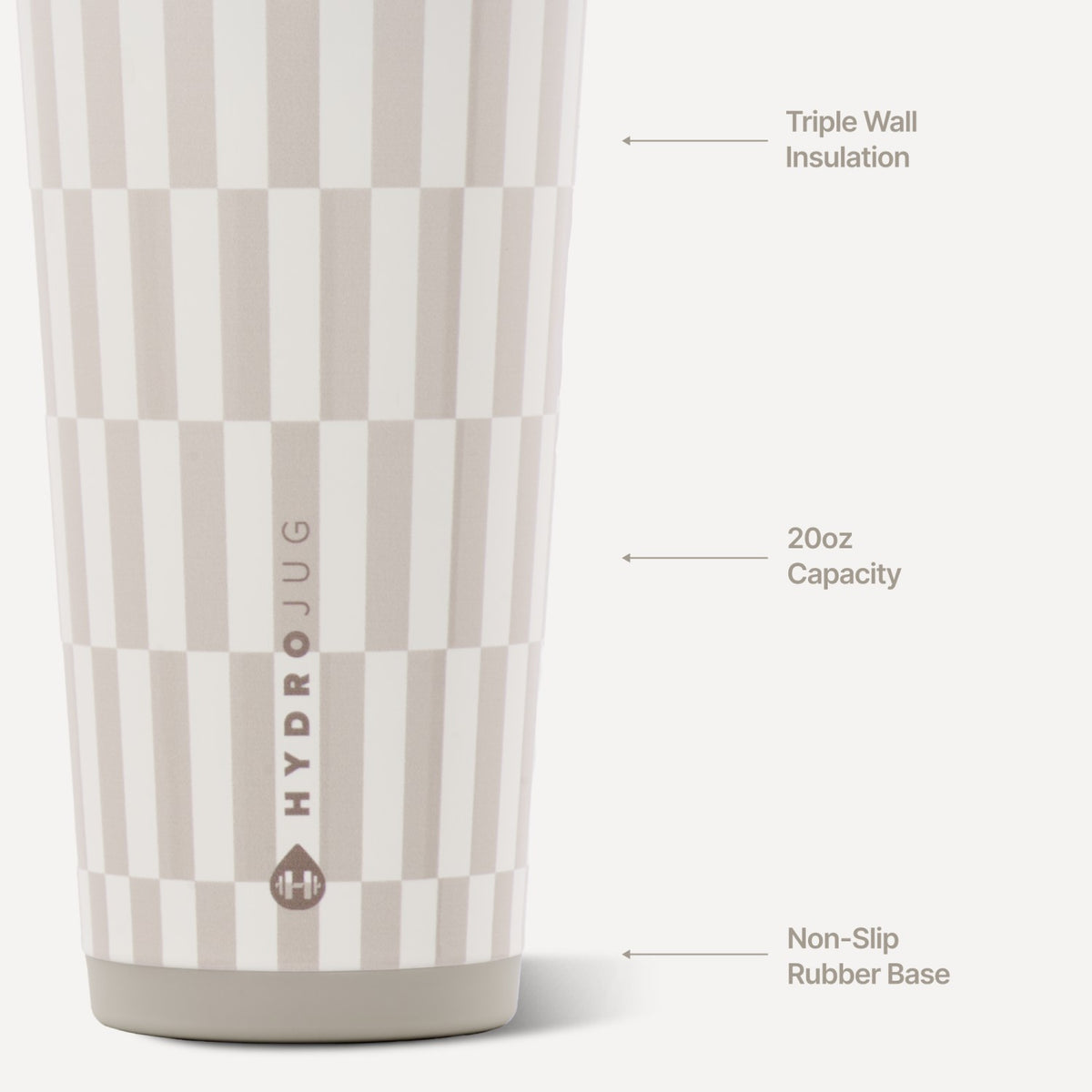 HYDROJUG Customer Favorite / HydroJug Everyday Tumbler 20oz - Latte