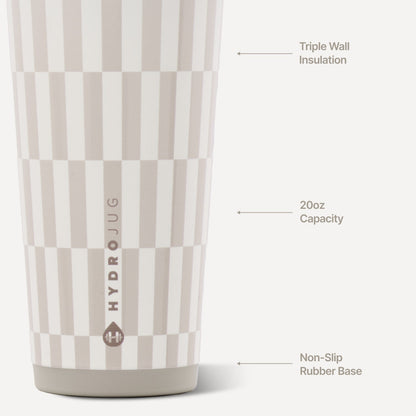 HYDROJUG Customer Favorite / HydroJug Everyday Tumbler 20oz - Latte
