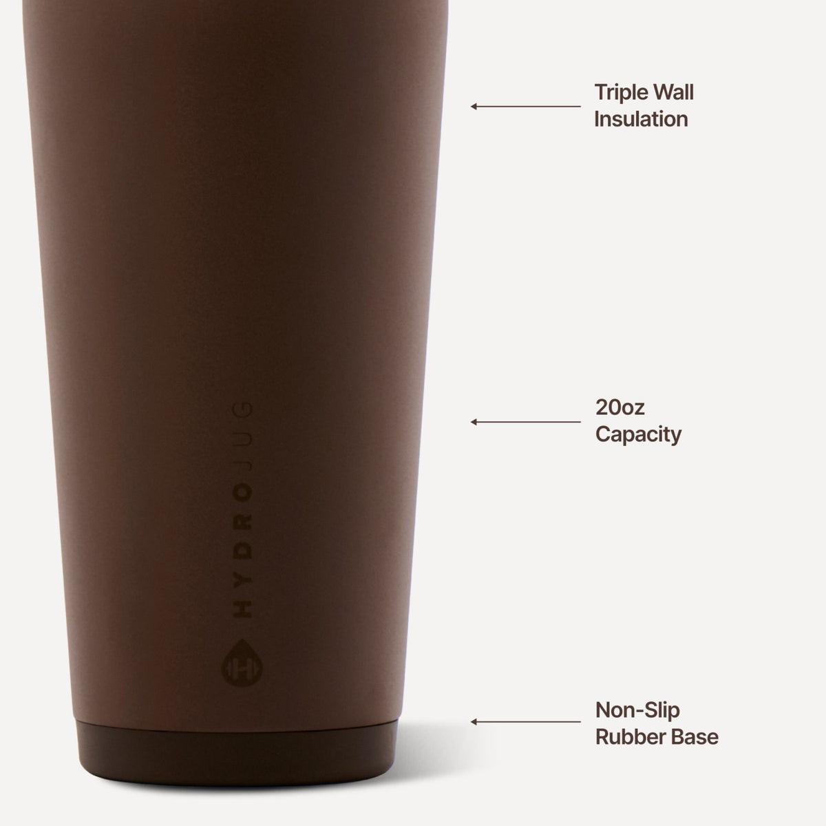 HYDROJUG Trending / HydroJug Everyday Tumbler 20oz - Chestnut