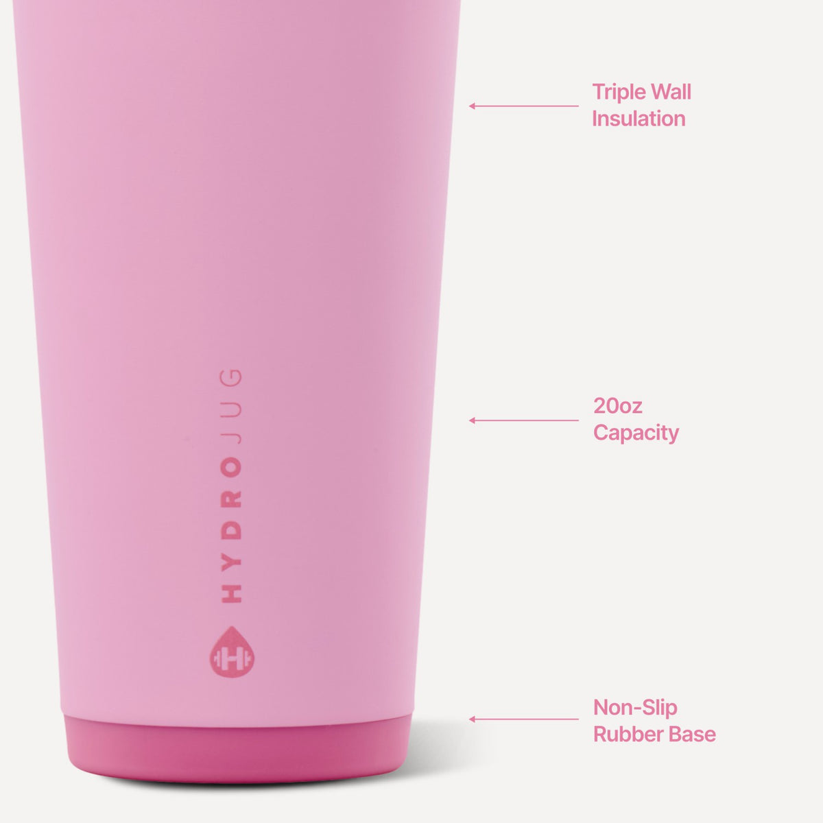 HYDROJUG Best Seller / HydroJug Everyday Tumbler 20oz - Petal