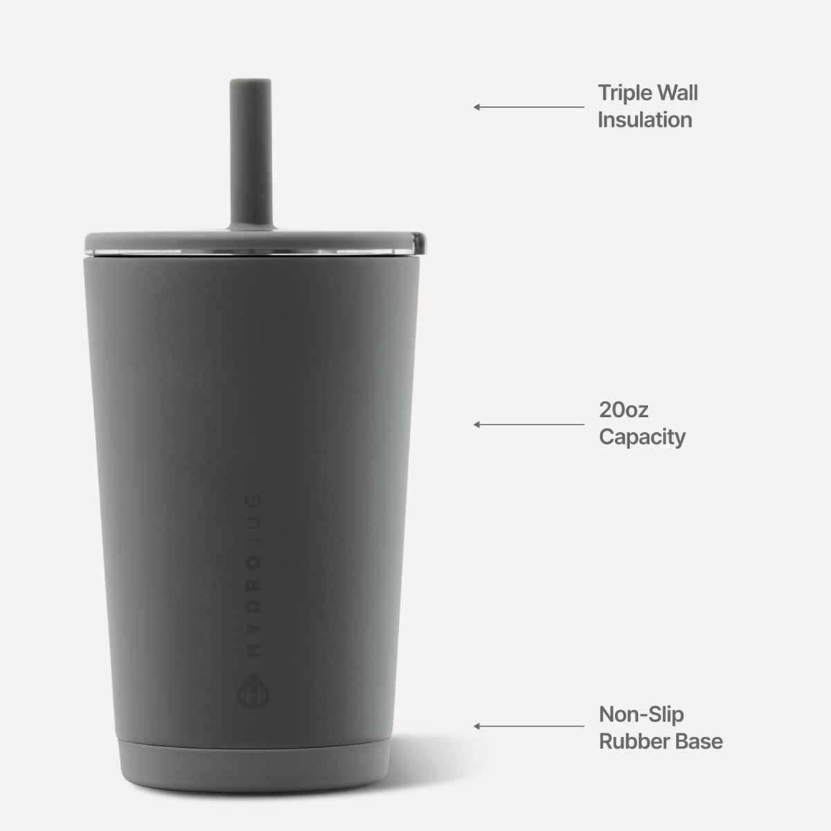 HYDROJUG Customer Favorite / HydroJug Everyday Tumbler 14oz - Stone