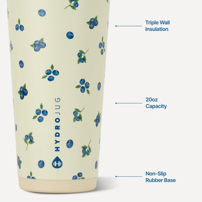 HYDROJUG Discount / HydroJug Everyday Tumbler 20oz - Ceramic-Lined Insulated Tumbler with Straw – Freshly Pick'd