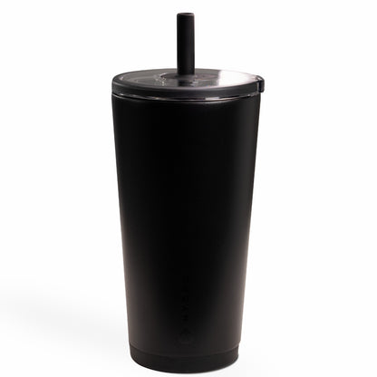 HYDROJUG Trending / HydroJug Everyday Tumbler 20oz - Ceramic-Lined Insulated Tumbler with Straw – Black