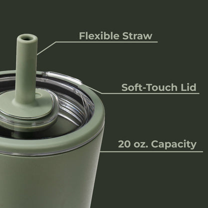 HYDROJUG Exclusive / HydroJug Everyday Tumbler 20oz - Ceramic-Lined Insulated Tumbler with Straw – Courtyard