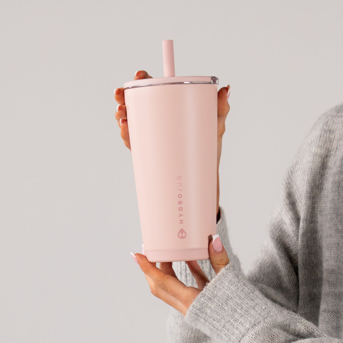 HYDROJUG Latest / HydroJug Everyday Tumbler 20oz - Ceramic-Lined Insulated Tumbler with Straw – Dusty Rose