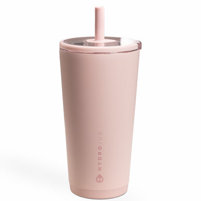HYDROJUG Latest / HydroJug Everyday Tumbler 20oz - Ceramic-Lined Insulated Tumbler with Straw – Dusty Rose