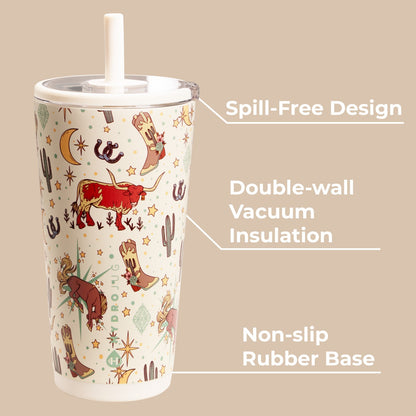 HYDROJUG Value / HydroJug Everyday Tumbler 20oz - Ceramic-Lined Insulated Tumbler with Straw – Rodeo