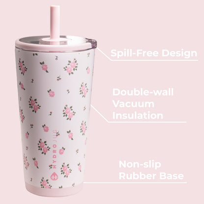 HYDROJUG Customer Favorite / HydroJug Everyday Tumbler 20oz - Ceramic-Lined Insulated Tumbler with Straw – Wildrose