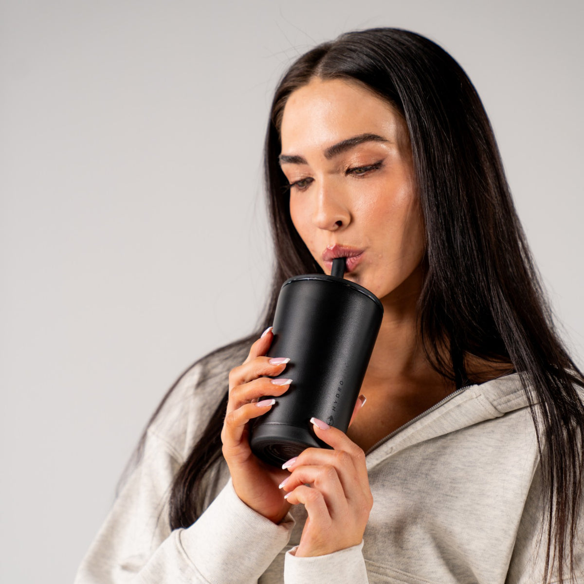 HYDROJUG Signature / HydroJug Everyday Tumbler 14oz - Ceramic-Lined Spill-Free Kids Tumbler – Black