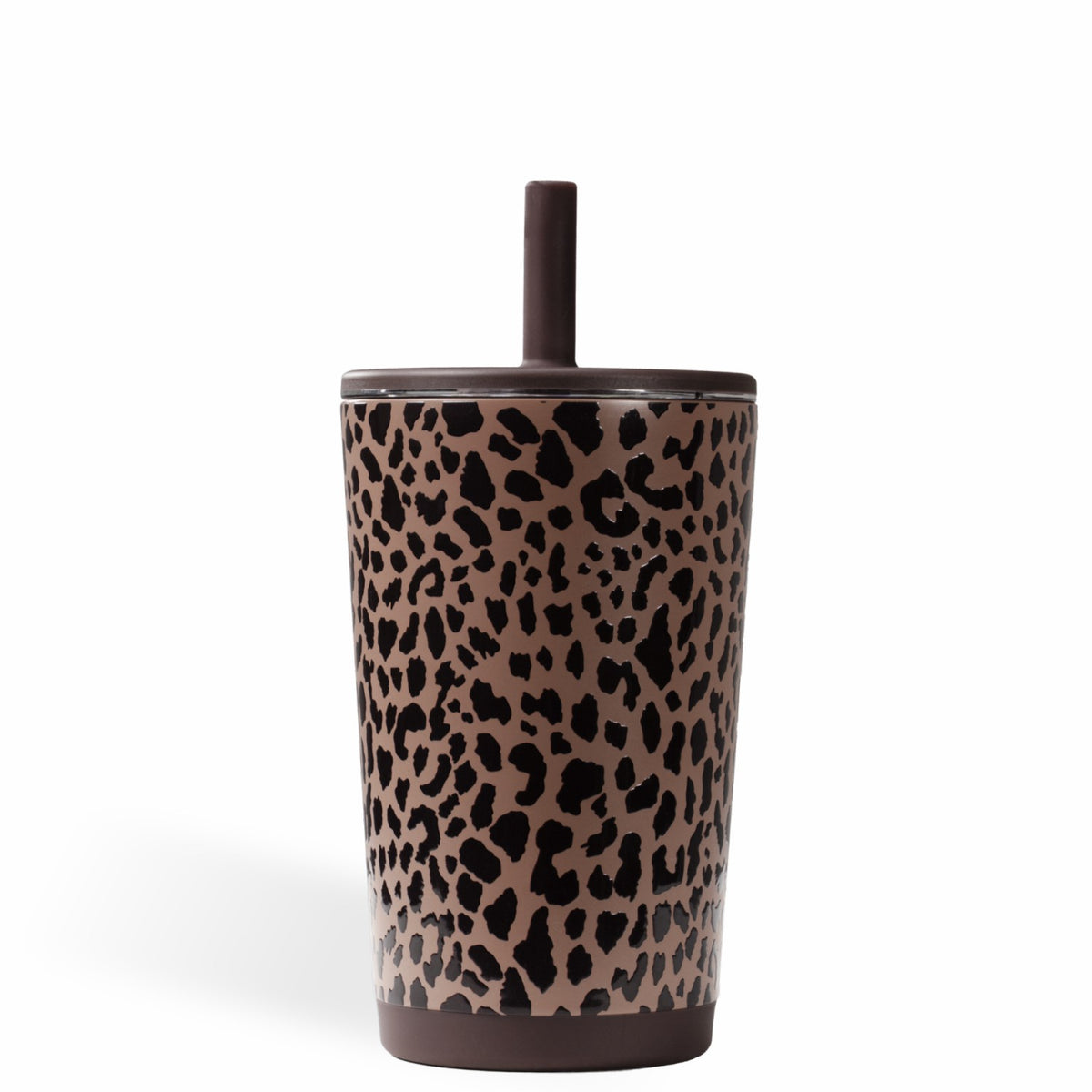 HYDROJUG Value / HydroJug Everyday Tumbler 14oz - Ceramic-Lined Spill-Free Kids Tumbler – Brown Leopard