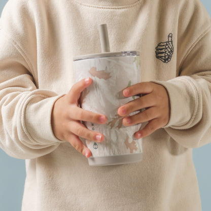 HYDROJUG Exclusive / HydroJug Everyday Tumbler 14oz - Ceramic-Lined Spill-Free Kids Tumbler – Camo