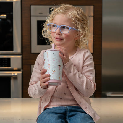 HYDROJUG Exclusive / HydroJug Everyday Tumbler 14oz - Ceramic-Lined Spill-Free Kids Tumbler – Ballerina