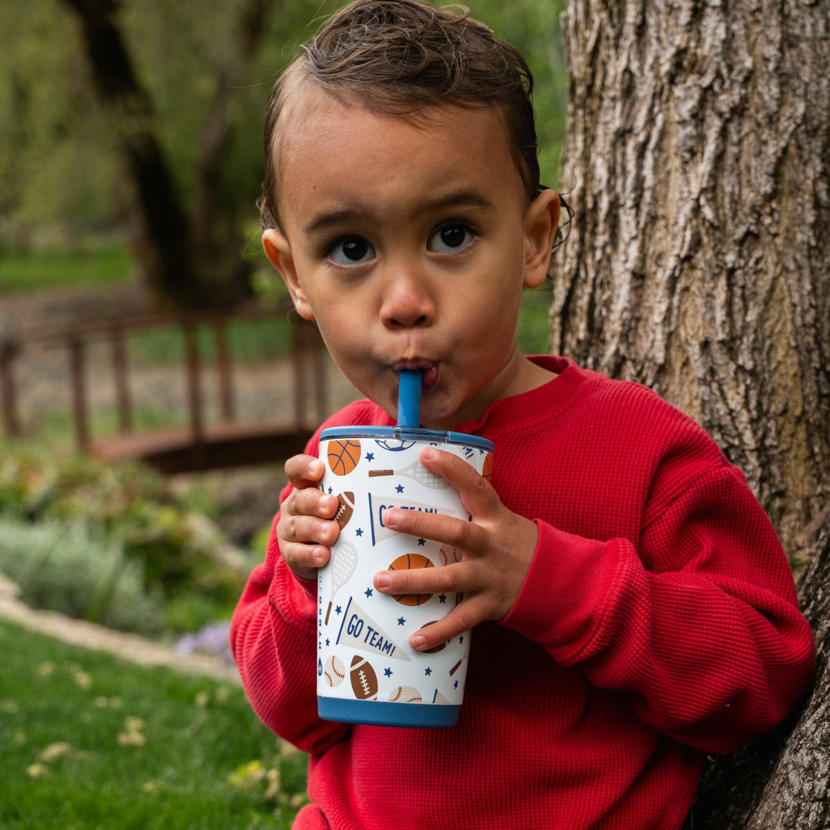 HYDROJUG Premium / HydroJug Everyday Tumbler 14oz - Ceramic-Lined Spill-Free Kids Tumbler – All-Stars