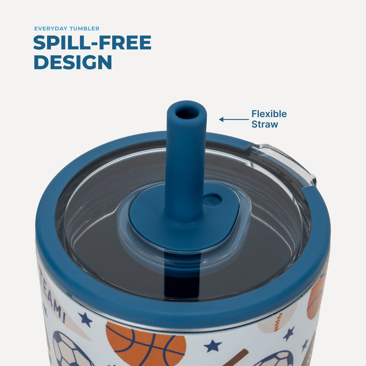 HYDROJUG Premium / HydroJug Everyday Tumbler 14oz - Ceramic-Lined Spill-Free Kids Tumbler – All-Stars