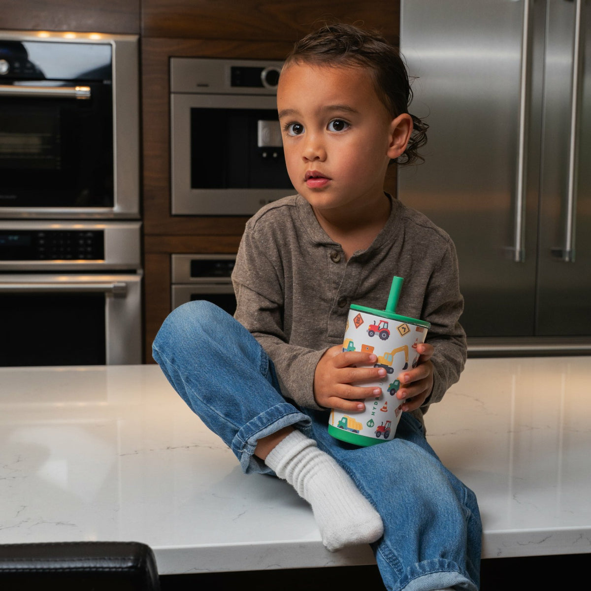 HYDROJUG Classic / HydroJug Everyday Tumbler 14oz - Ceramic-Lined Spill-Free Kids Tumbler – Under Construction