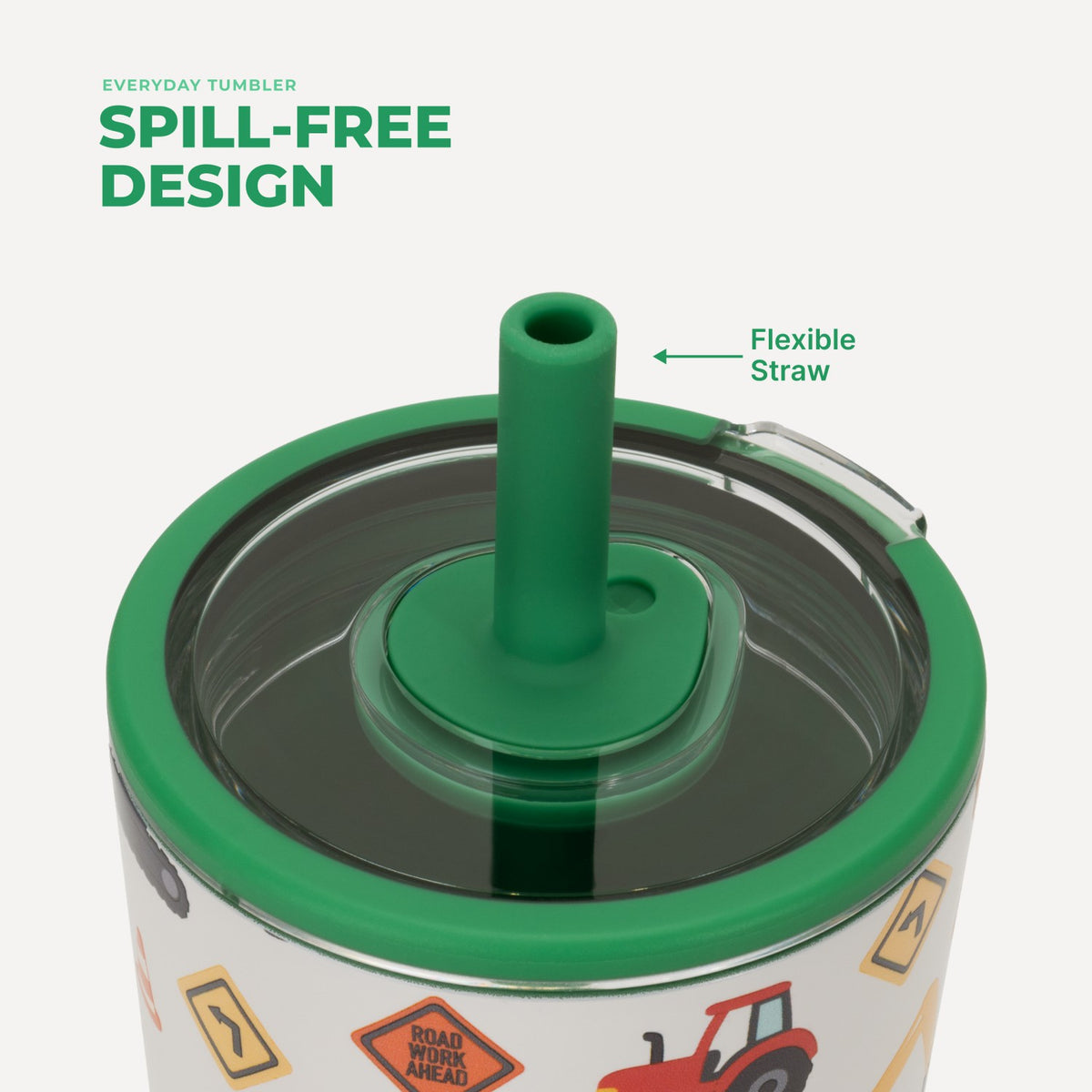 HYDROJUG Classic / HydroJug Everyday Tumbler 14oz - Ceramic-Lined Spill-Free Kids Tumbler – Under Construction