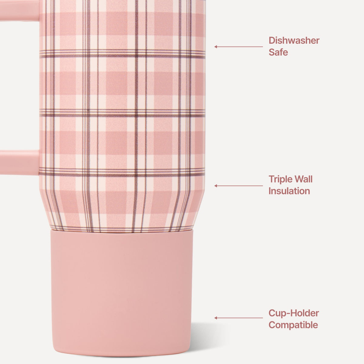 HYDROJUG Classic / HydroJug Coffee Traveler 20oz - Pillow Talk Plaid