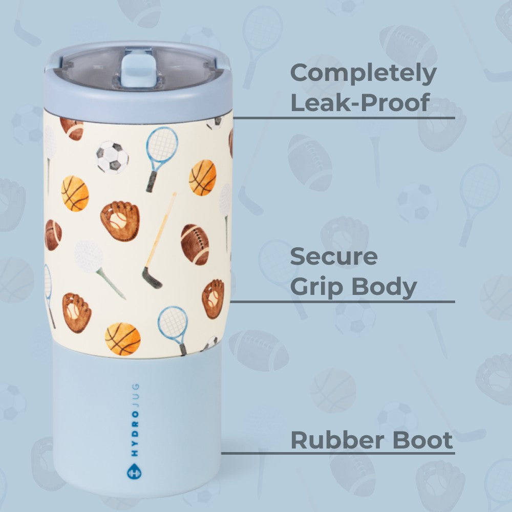 HYDROJUG Deals / HydroJug Sport 14oz - Compact Leakproof Kids Water Bottle – Sports