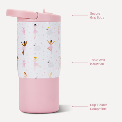 HYDROJUG Special Offer / HydroJug Sport 14oz - Compact Leakproof Kids Water Bottle – Ballerina