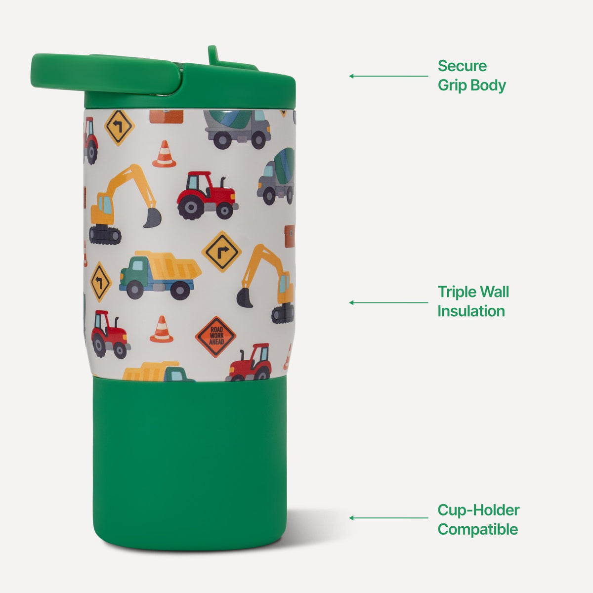 HYDROJUG Quality / HydroJug Sport 14oz - Compact Leakproof Kids Water Bottle – Under Construction