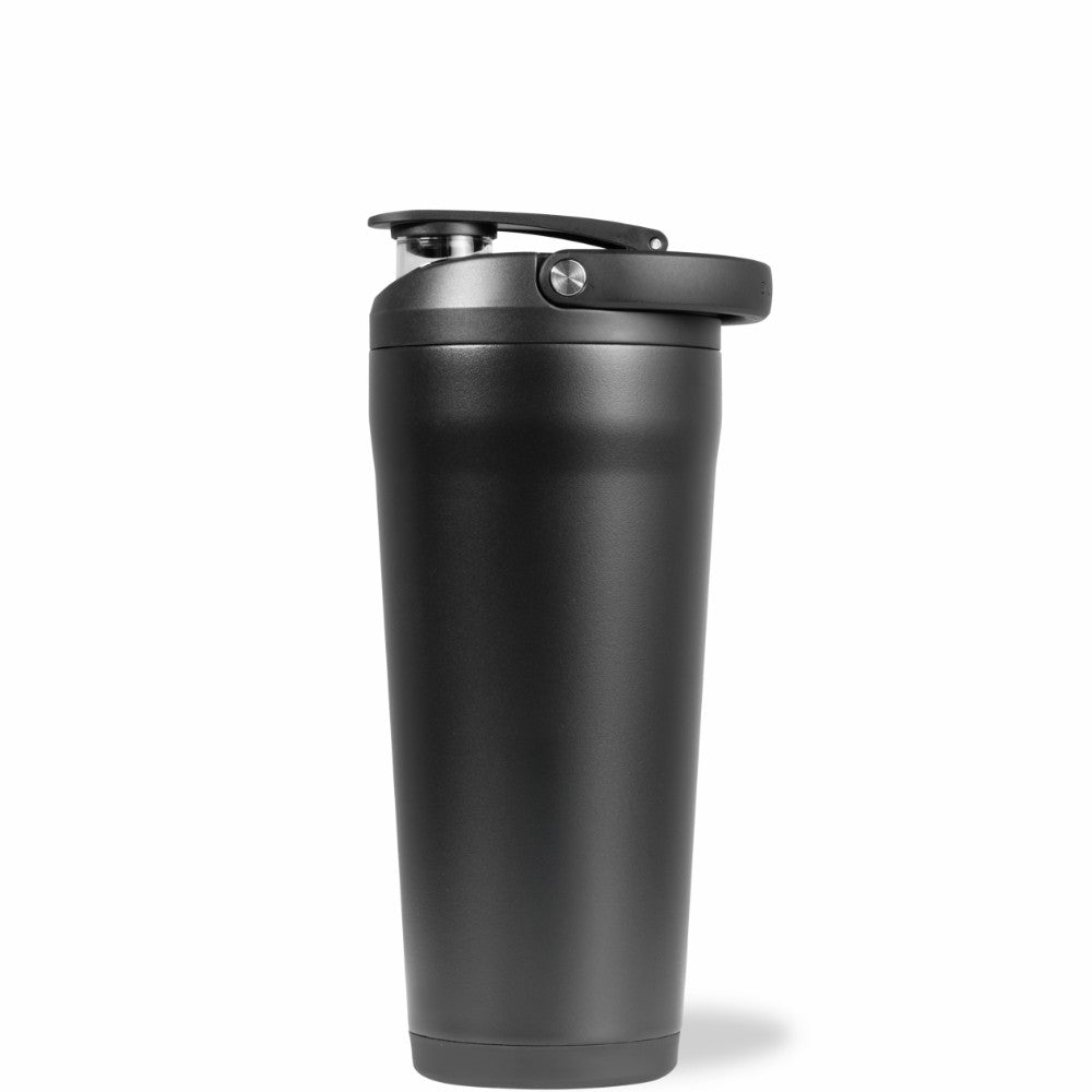 HYDROJUG Customer Favorite / HydroJug Insulated Shaker 24oz - Stainless Steel Protein Shaker, Silent Grate – Black