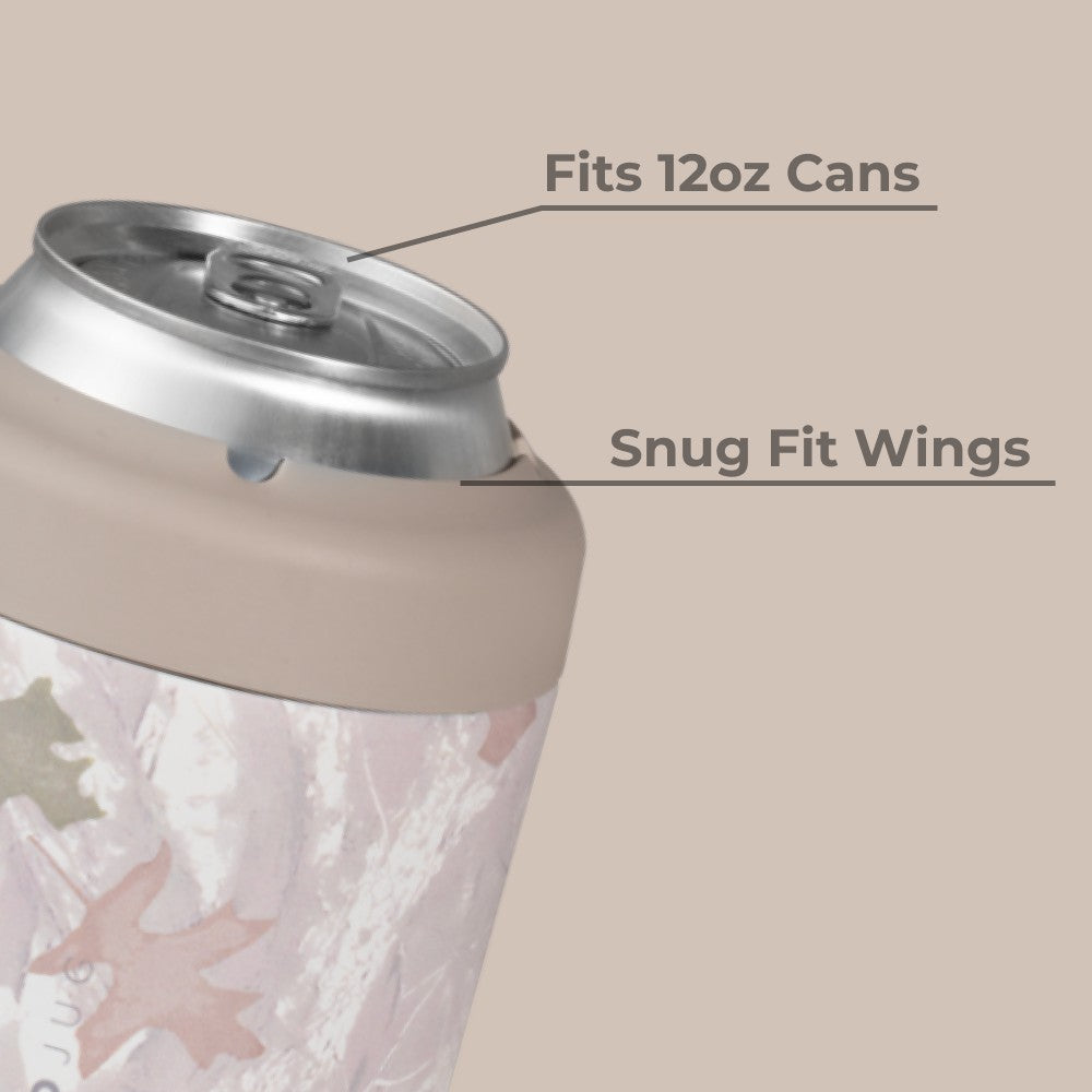 HYDROJUG Quality / HydroJug Can Cooler 12oz - 2-in-1 Insulated Standard Can Cooler, Screw-Top Lock – Camo