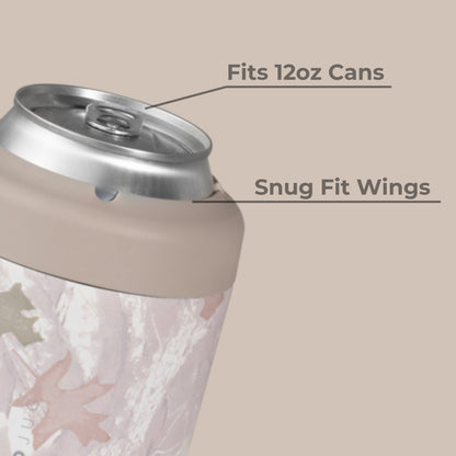 HYDROJUG Quality / HydroJug Can Cooler 12oz - 2-in-1 Insulated Standard Can Cooler, Screw-Top Lock – Camo