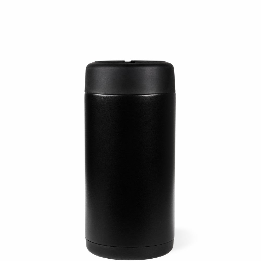 HYDROJUG Premium / HydroJug Slim Can Cooler 12oz - Insulated Stainless Steel Skinny Can Holder – Black
