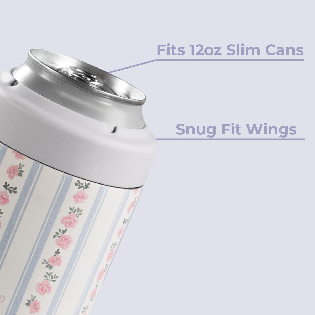 HYDROJUG Classic / HydroJug Slim Can Cooler 12oz - Insulated Stainless Steel Skinny Can Holder – Primrose