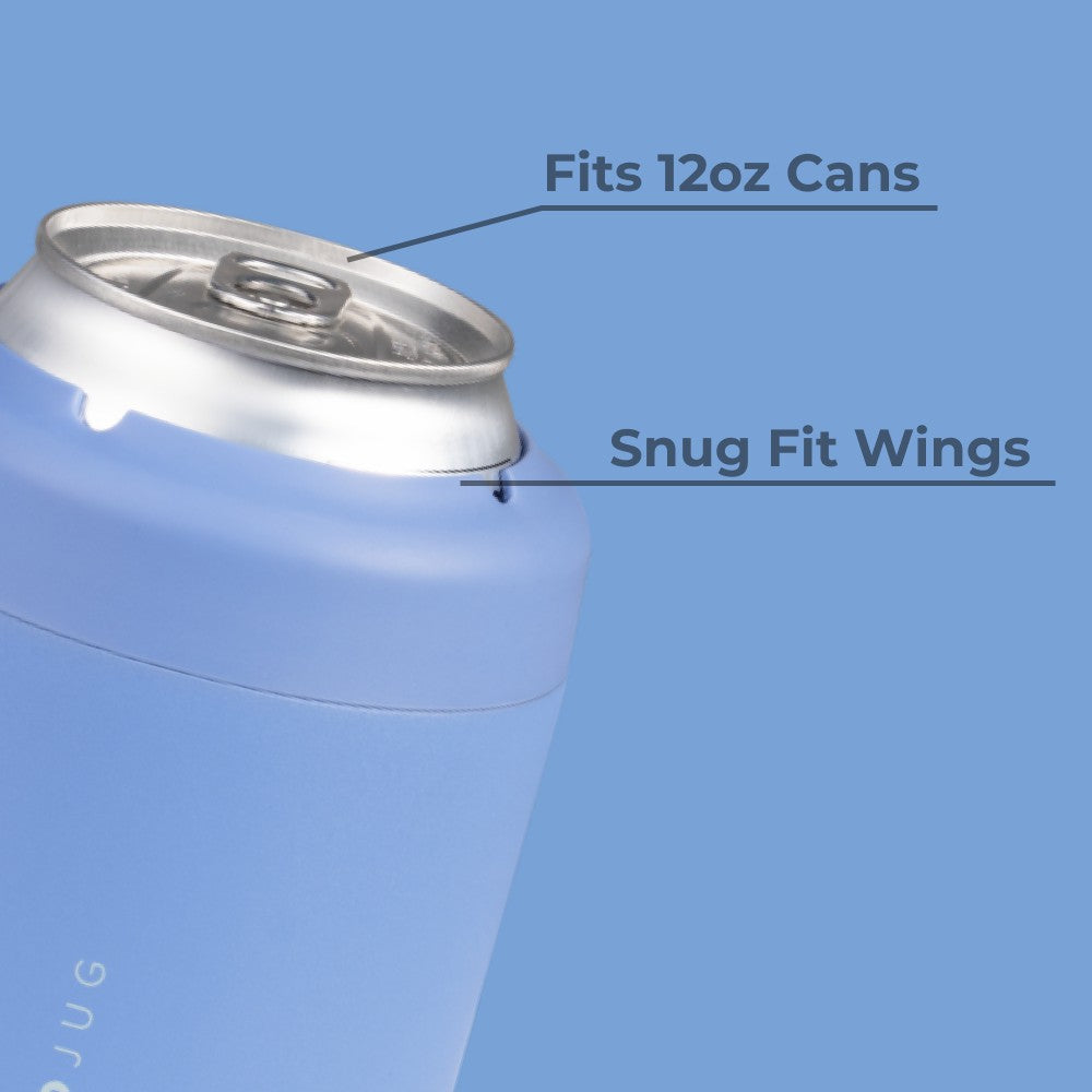 HYDROJUG Sale / HydroJug Can Cooler 12oz - 2-in-1 Insulated Standard Can Cooler, Screw-Top Lock – Light Blue