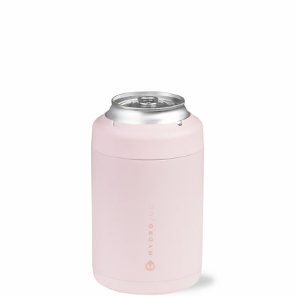 HYDROJUG Quality / HydroJug Can Cooler 12oz - 2-in-1 Insulated Standard Can Cooler, Screw-Top Lock – Pink Sand