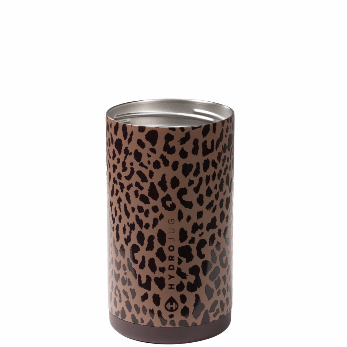 HYDROJUG Value / HydroJug Can Cooler 16oz - 2-in-1 Insulated Tallboy Can Cooler, Screw-Top Lock – Brown Leopard