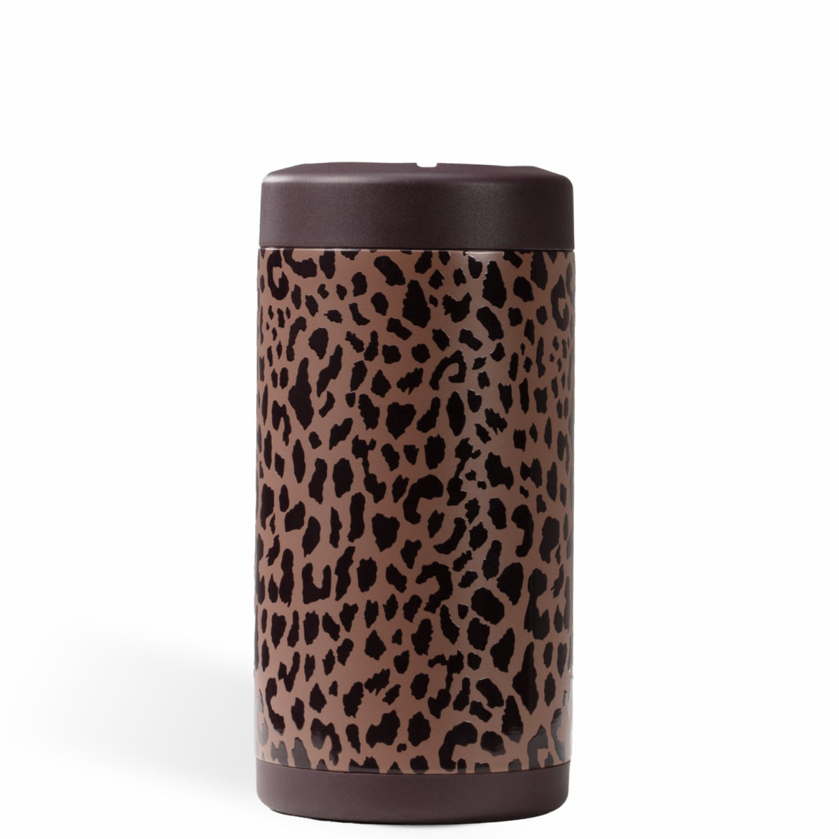 HYDROJUG Value / HydroJug Can Cooler 16oz - 2-in-1 Insulated Tallboy Can Cooler, Screw-Top Lock – Brown Leopard