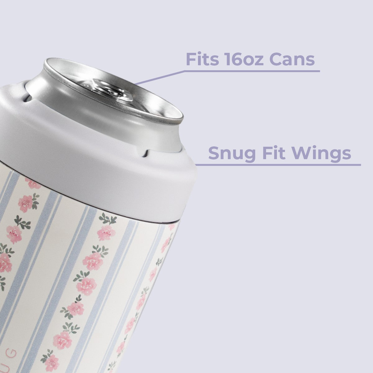 HYDROJUG Deals / HydroJug Can Cooler 16oz - 2-in-1 Insulated Tallboy Can Cooler, Screw-Top Lock – Primrose
