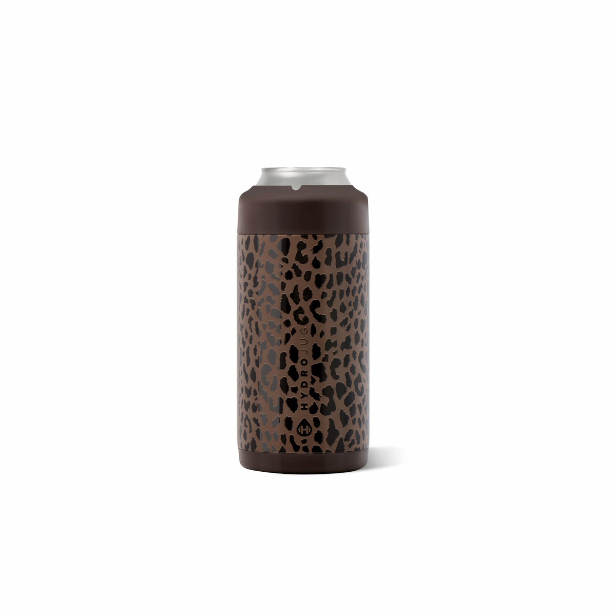 HYDROJUG Essential / HydroJug Slim Can Cooler 12oz - Brown Leopard
