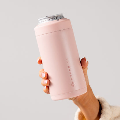HYDROJUG New / HydroJug Can Cooler 16oz - 2-in-1 Insulated Tallboy Can Cooler, Screw-Top Lock – Dusty Rose