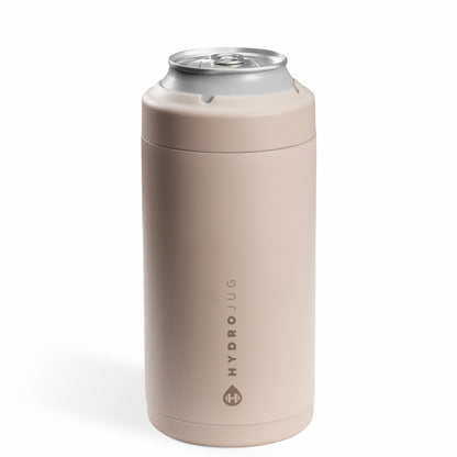 HYDROJUG Quality / HydroJug Can Cooler 16oz - 2-in-1 Insulated Tallboy Can Cooler, Screw-Top Lock – Dune