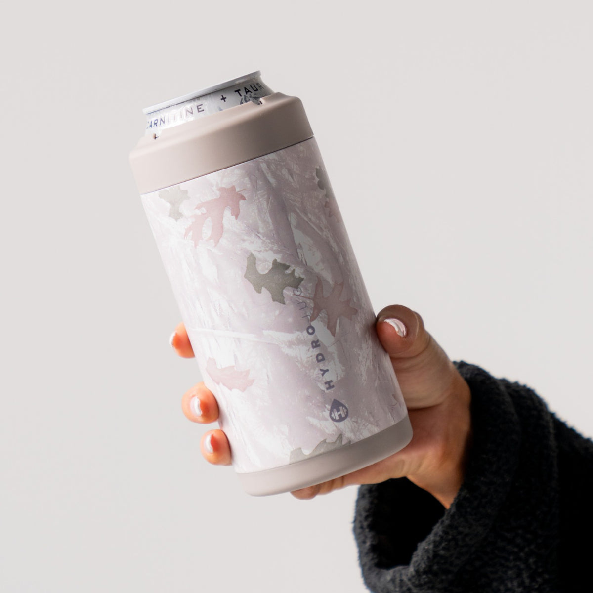 HYDROJUG New / HydroJug Can Cooler 16oz - 2-in-1 Insulated Tallboy Can Cooler, Screw-Top Lock – Camo