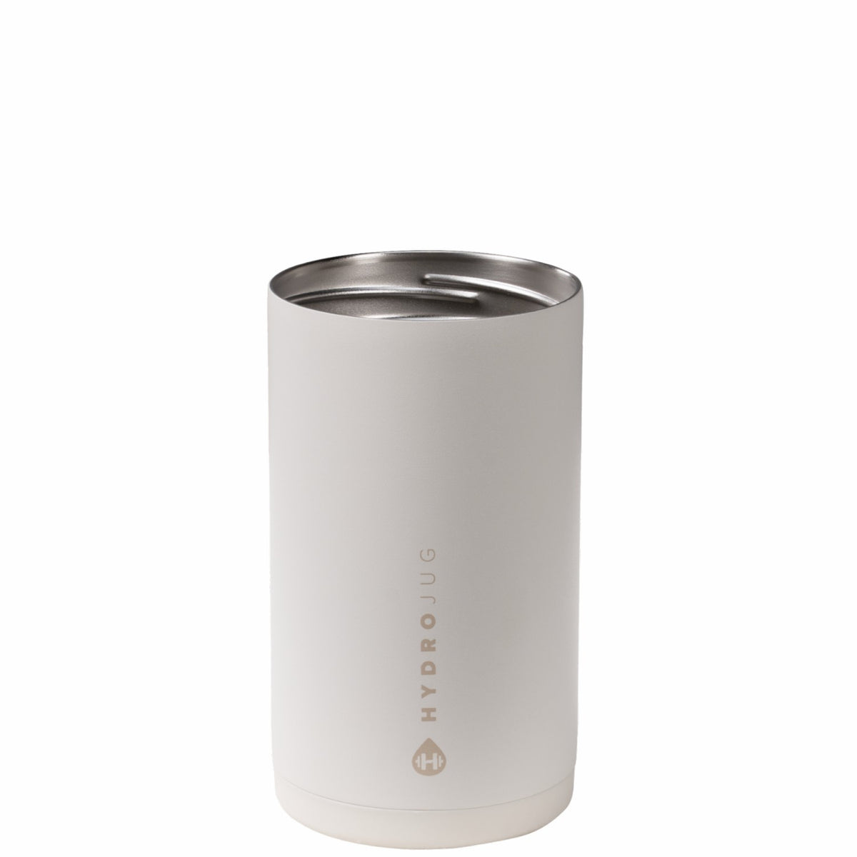 HYDROJUG Featured / HydroJug Can Cooler 16oz - 2-in-1 Insulated Tallboy Can Cooler, Screw-Top Lock – Linen