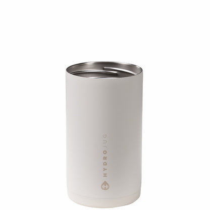 HYDROJUG Featured / HydroJug Can Cooler 16oz - 2-in-1 Insulated Tallboy Can Cooler, Screw-Top Lock – Linen